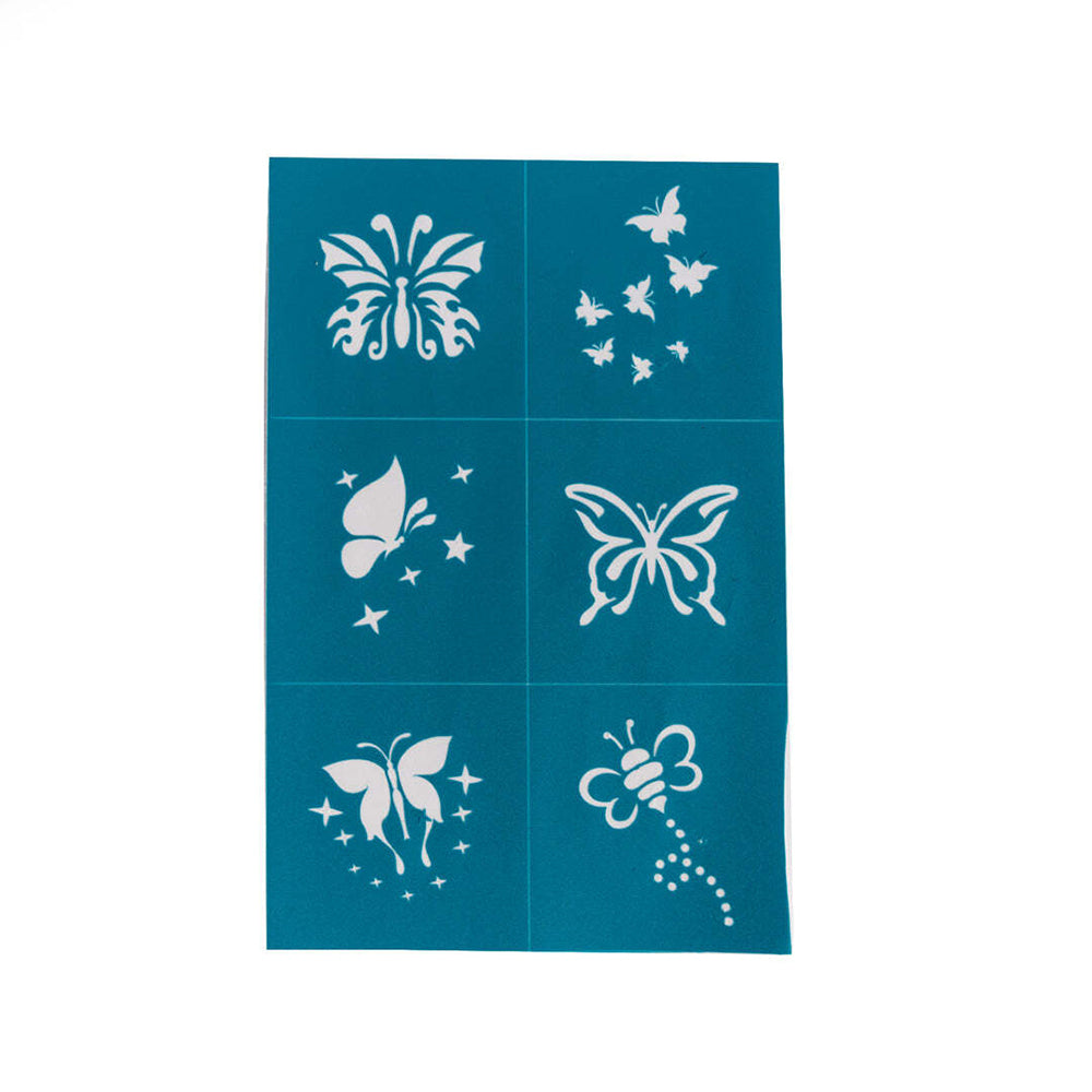 OH Flossy Reusable Adhesive Stencils For Face Paint & Makeup/Cosmetic 3y+ (40 Pieces) — image 5