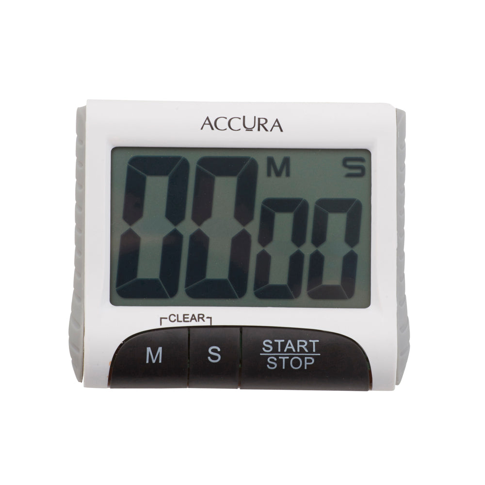 Davis & Waddell Accura Professional Digital Timer 99 Min 59 Seconds 8x3cm White