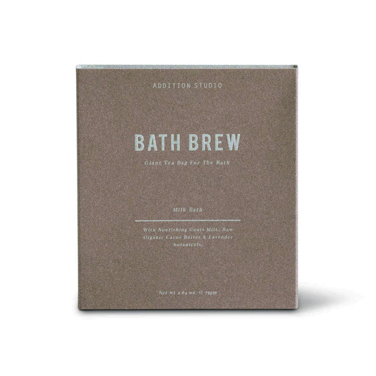 Addition Studio Nourishing 100g Organic Milk Bath Brew Giant Tea Bag Body Soak