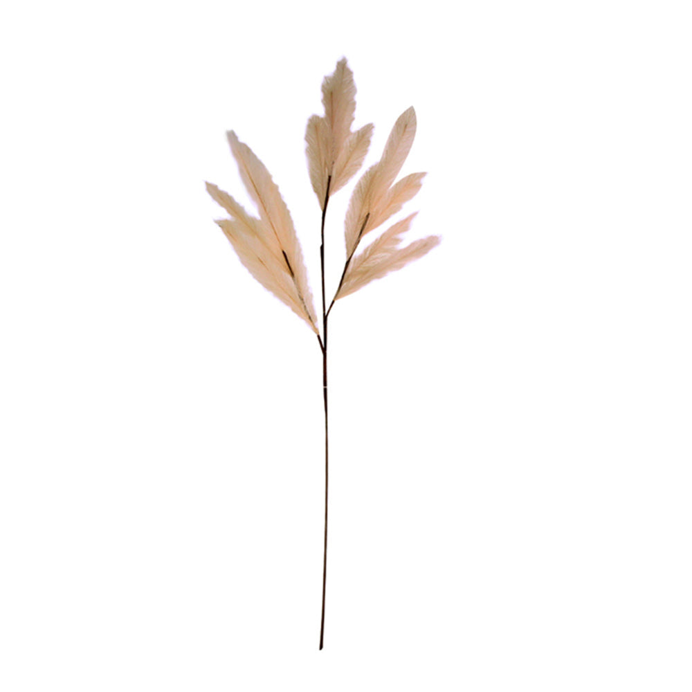 Maine & Crawford 100cm Pampas Spray Artificial/Fake Faux Foliage Plant Cream