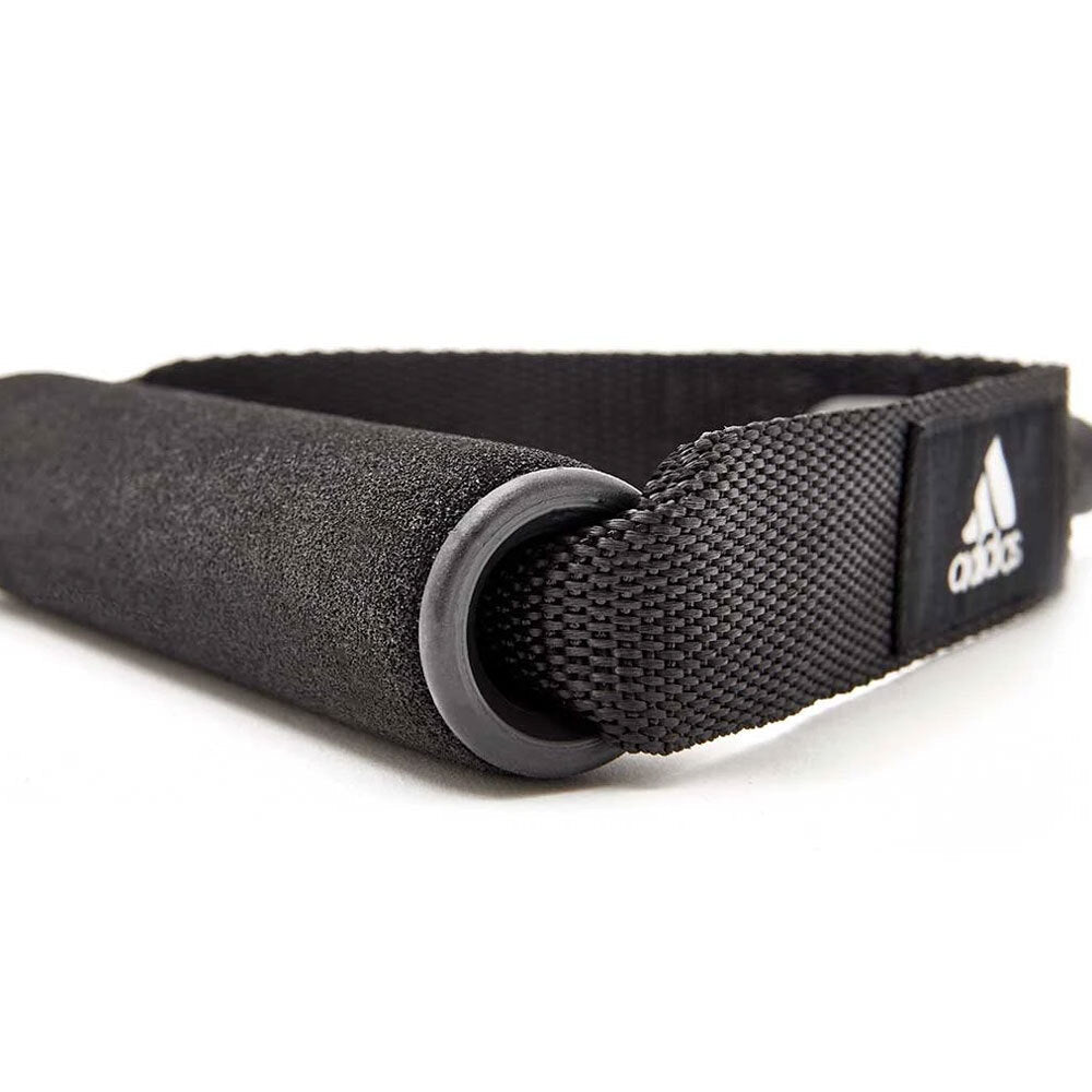 Adidas Rubber 140cm Resistance Tube Strength/Exercise Training Level 2 Black/WHT — image 2