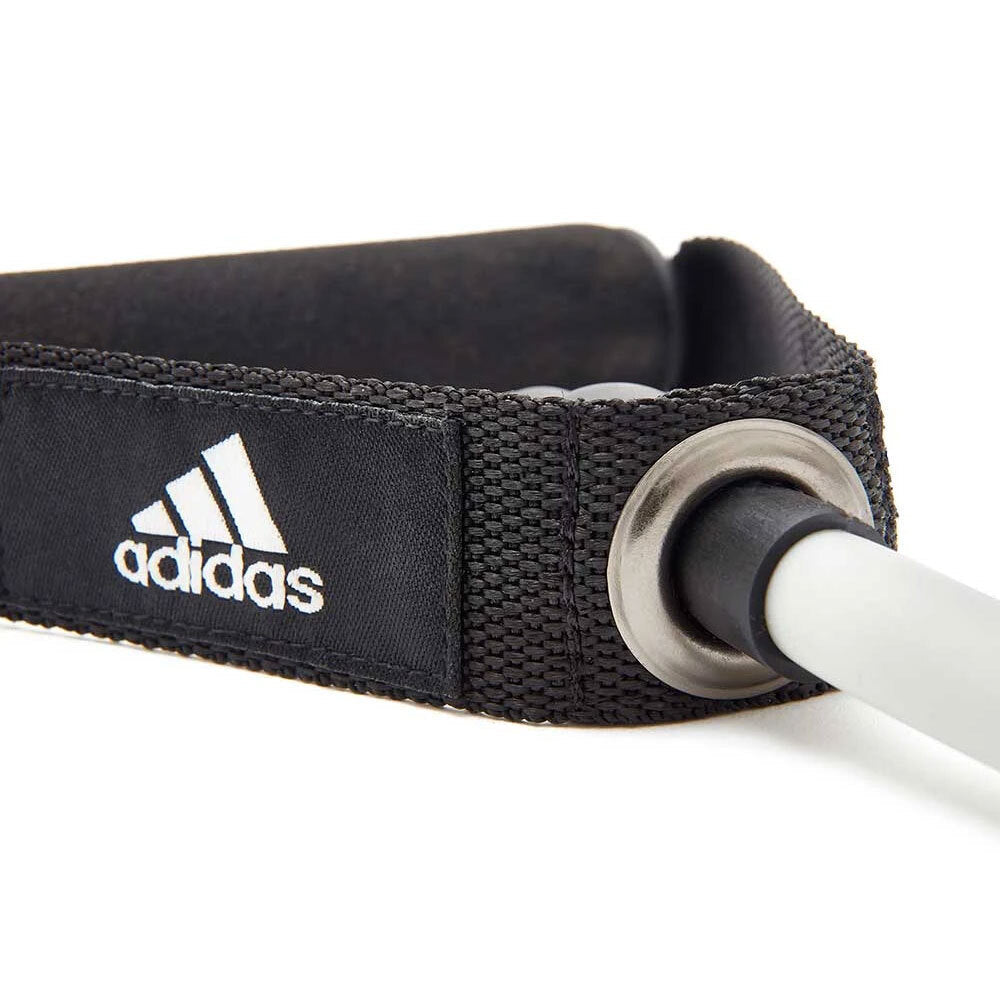Adidas Rubber 140cm Resistance Tube Strength/Exercise Training Level 2 Black/WHT — image 3