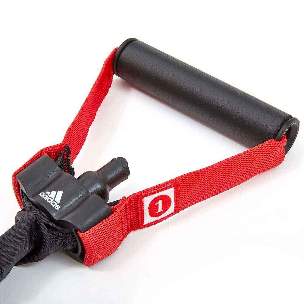 Adidas Power Tube 145cm Band Level 1 Strength/Exercise Training/Fitness Red/BLK — image 7