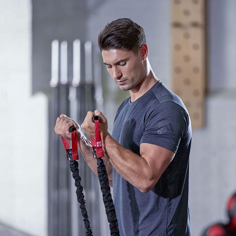Adidas Power Tube 145cm Band Level 3 Strength/Exercise Training/Fitness Red/BLK — image 6