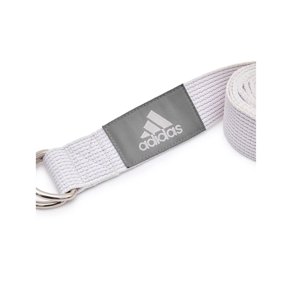 Adidas 2.5m Yoga Adjustable Training/Fitness Band Home/Gym Exercise Strap White — image 4