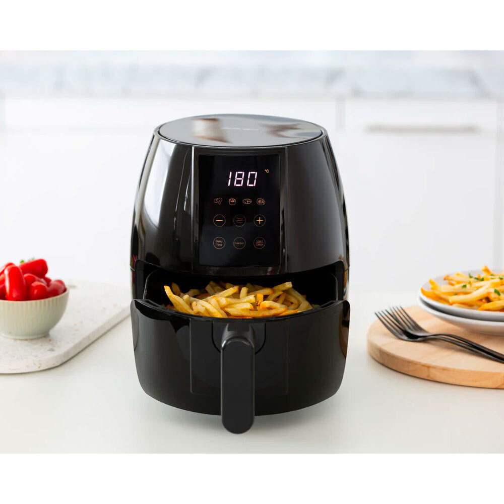 Healthy Choice 3L Black Digital Air Fryer w/200C Non-Stick & Removable Basket — image 3