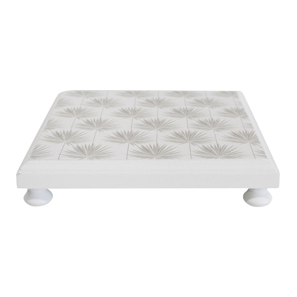 LVD Wood 20cm Pot Trivet Storage Holder Stand Rectangular Table Protector Island