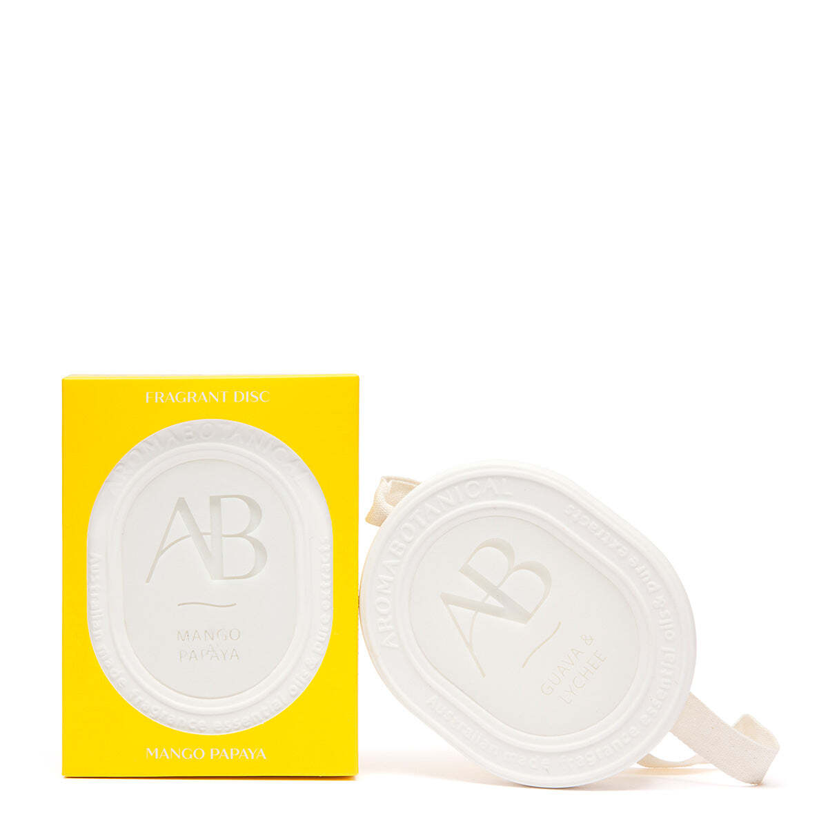 Aromabotanical Wardrobe/Drawer Fragrant Disc Scented Fragrance Mango Papaya (2 Pack) — image 2
