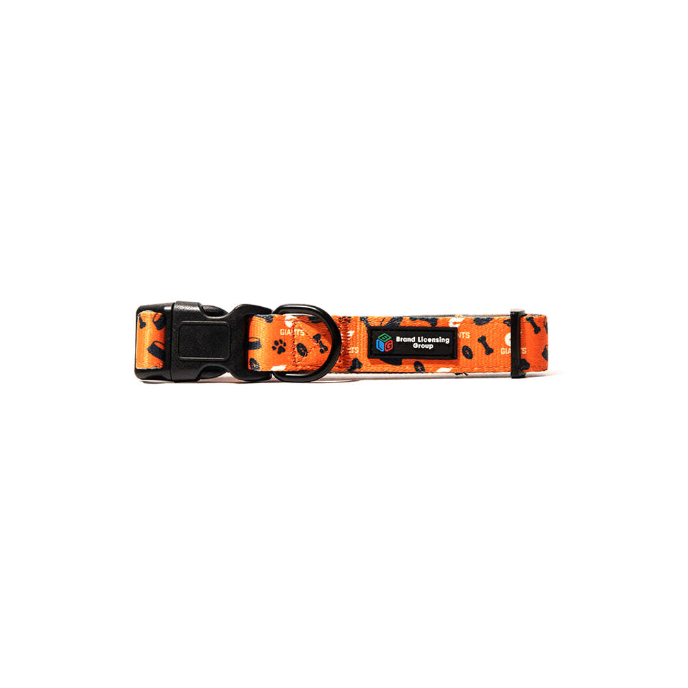 Afl GWS Giants Pet Collar S Dog 23-43cm Nylon Accessory Adjustable Strap Buckle