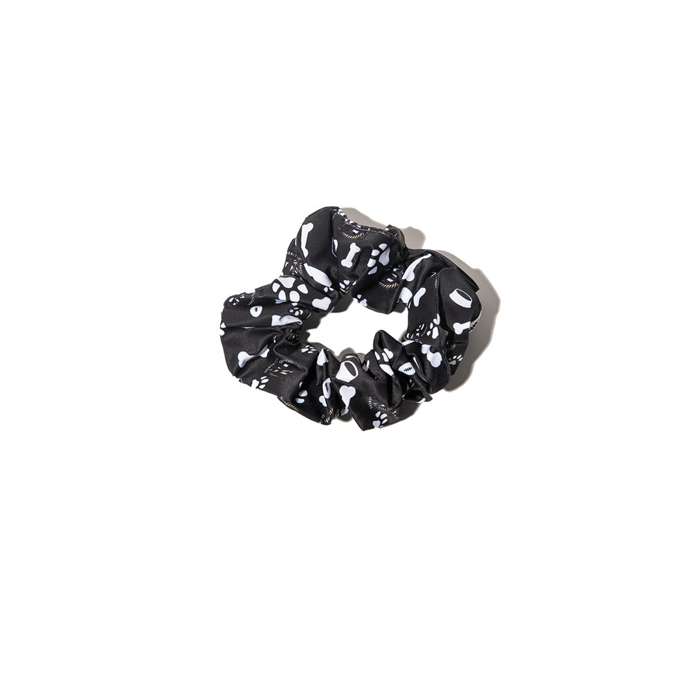 Afl Collingwood Magpies Scrunchie 10cm Ponytail Women/Girls Hair Tie Accessory