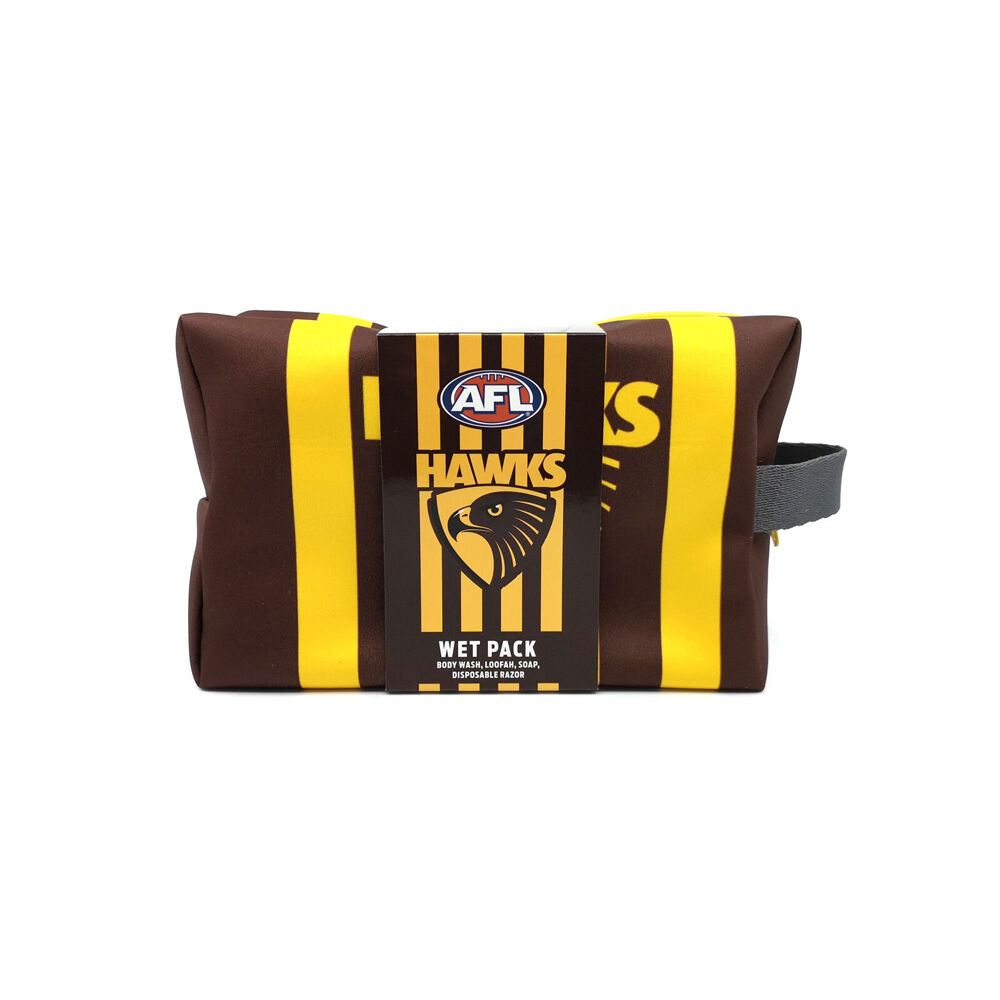 Afl Hawthorn Bag Body Wash/Disposable Razor/Loofa & Soap Wet Pack Set (5 Pieces)