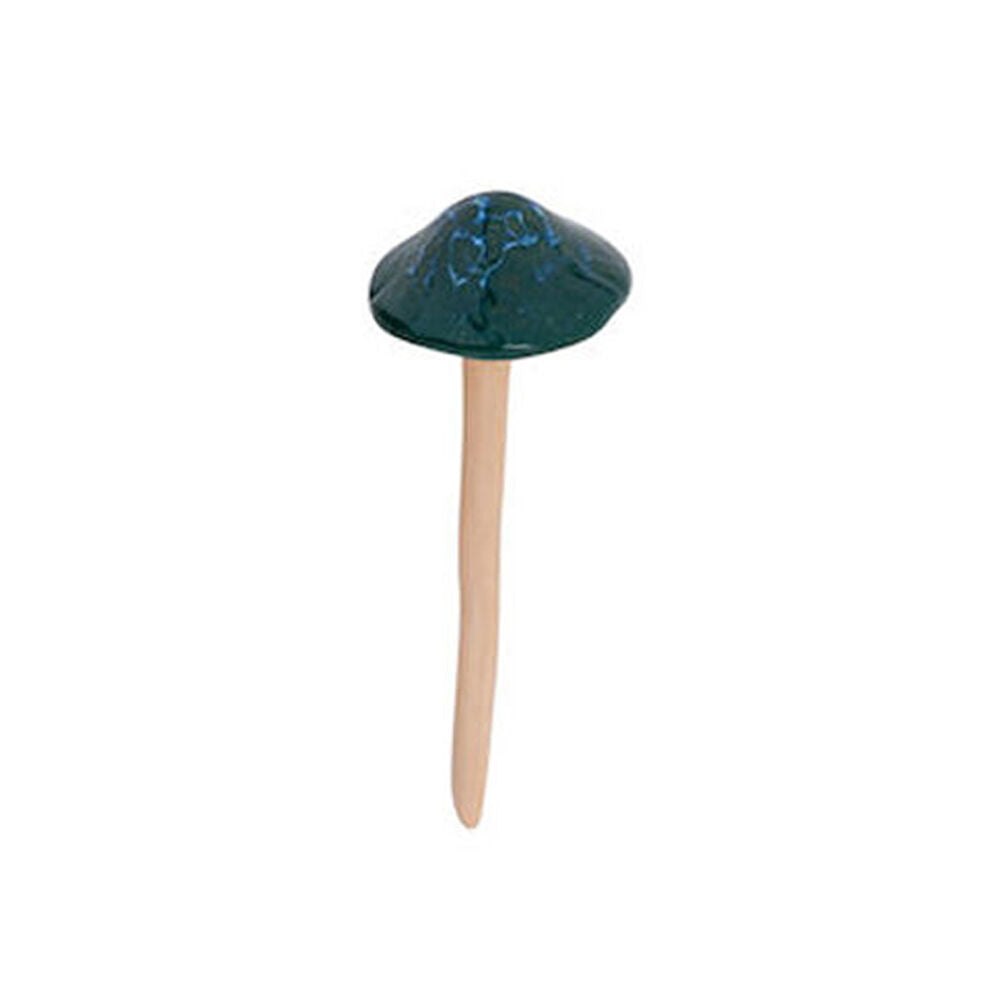 A.Fresco Ceramic Mushroom Green Small Figurine Ornament Decor 6x17.5cm Assorted