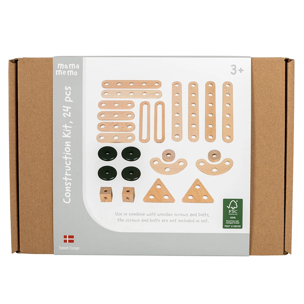 Mamamemo Workshop Craft Construction Set Kids/Children Wooden Building Toy 3+