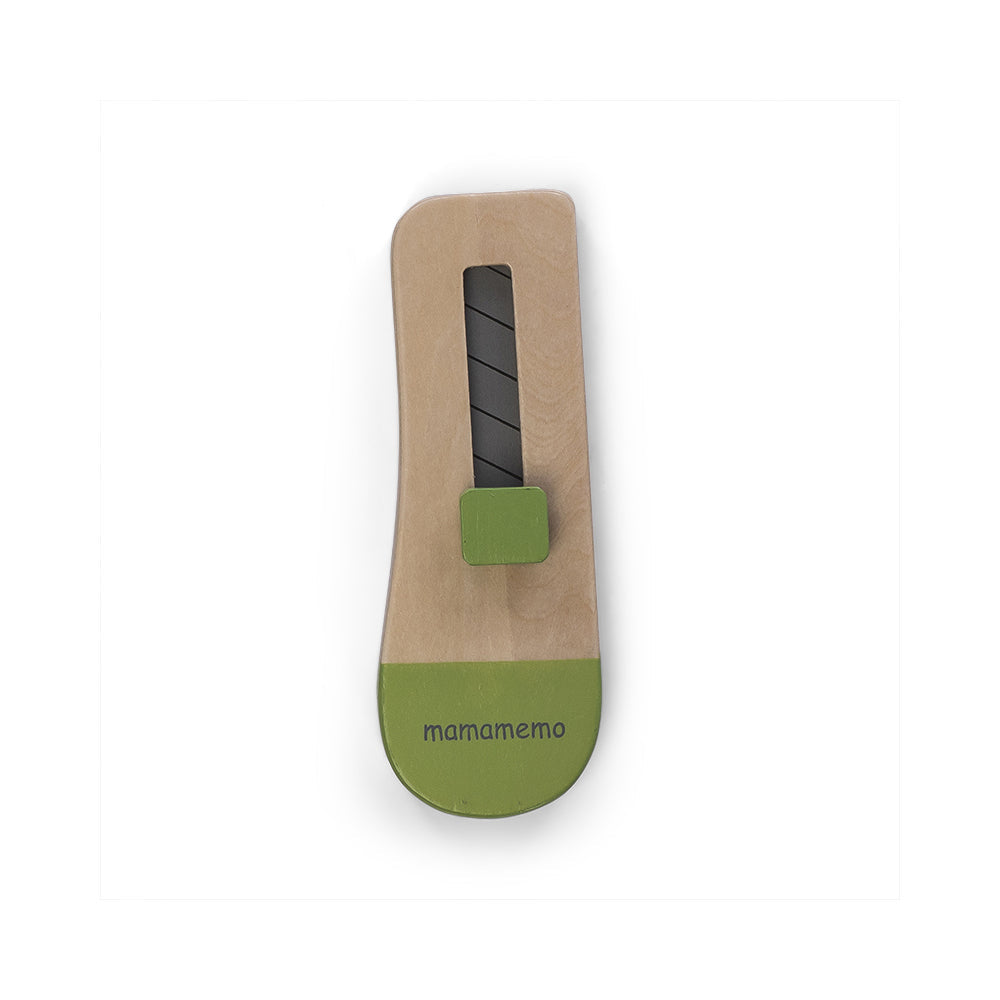 Mamamemo Workshop Tools Knife Blade/Box Kids/Children Fun Wooden Cutter Toy 3y+ — image 2