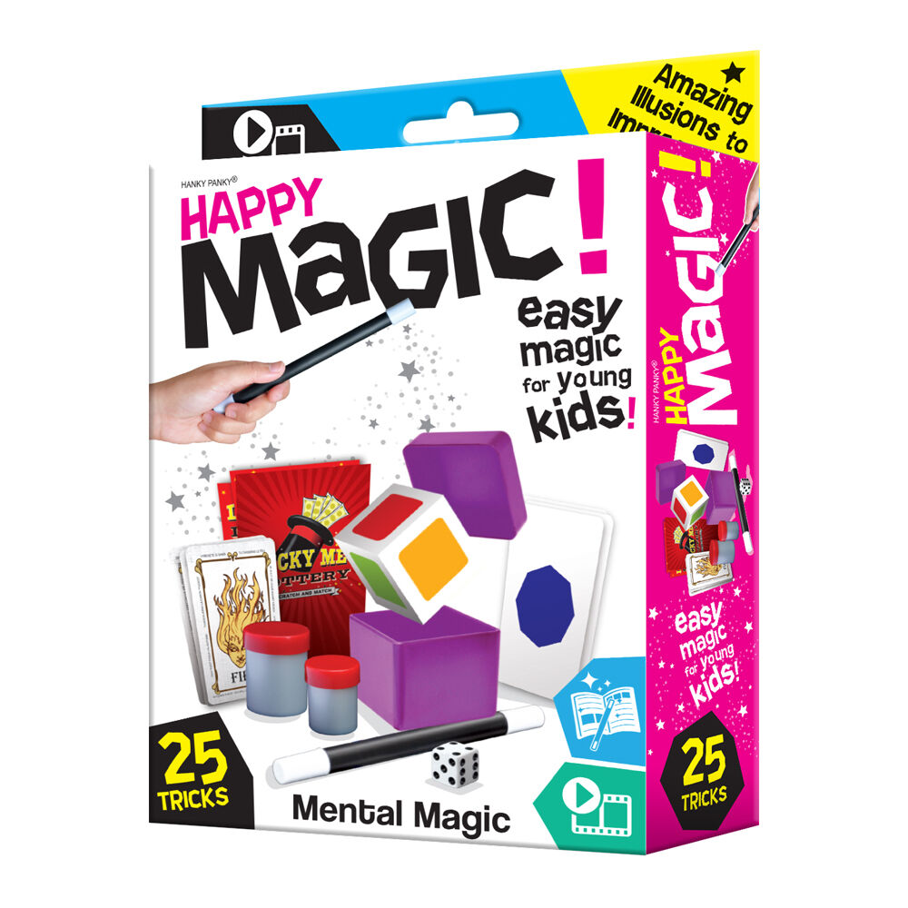 Happy Magic Set 25 Tricks Kids/Children Educational Fun Toy Assorted 5y+ — image 3