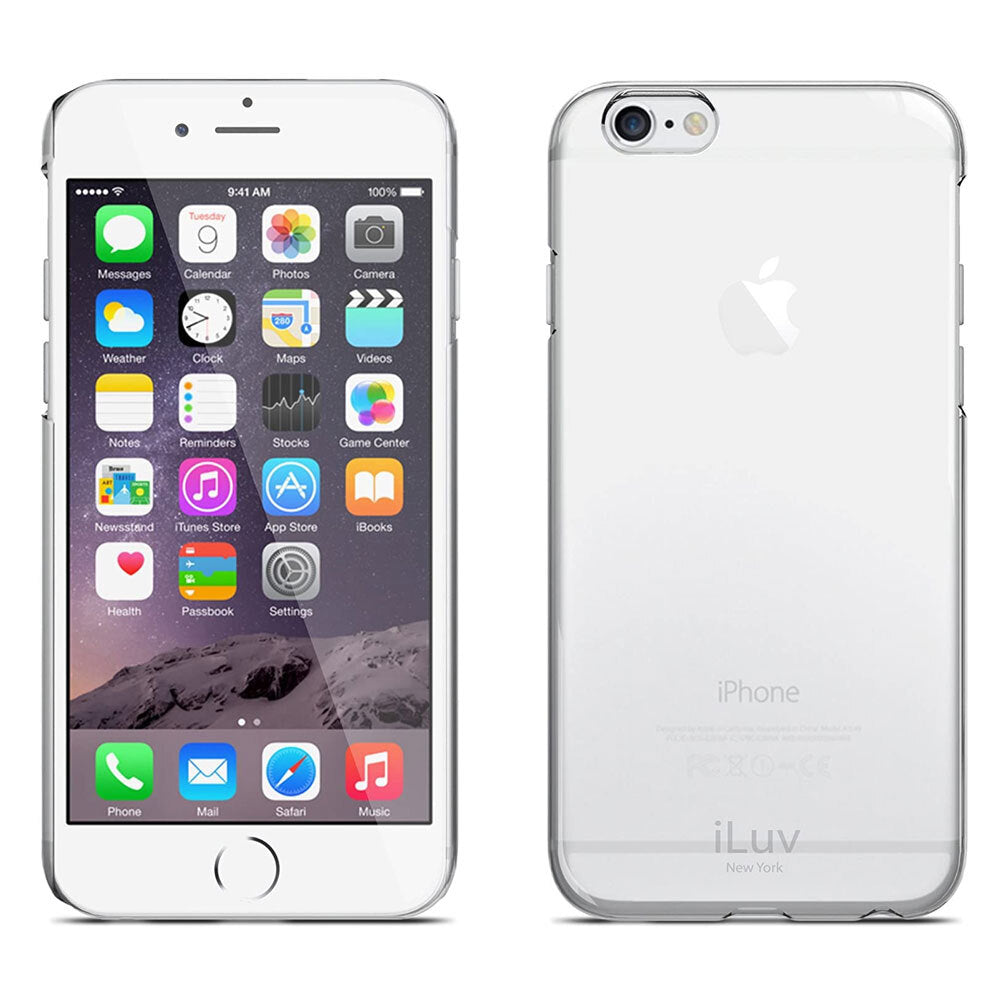 Iluv Gossamer Clear Hardshell Case Cover Protection for Apple iPhone 6/6s Plus