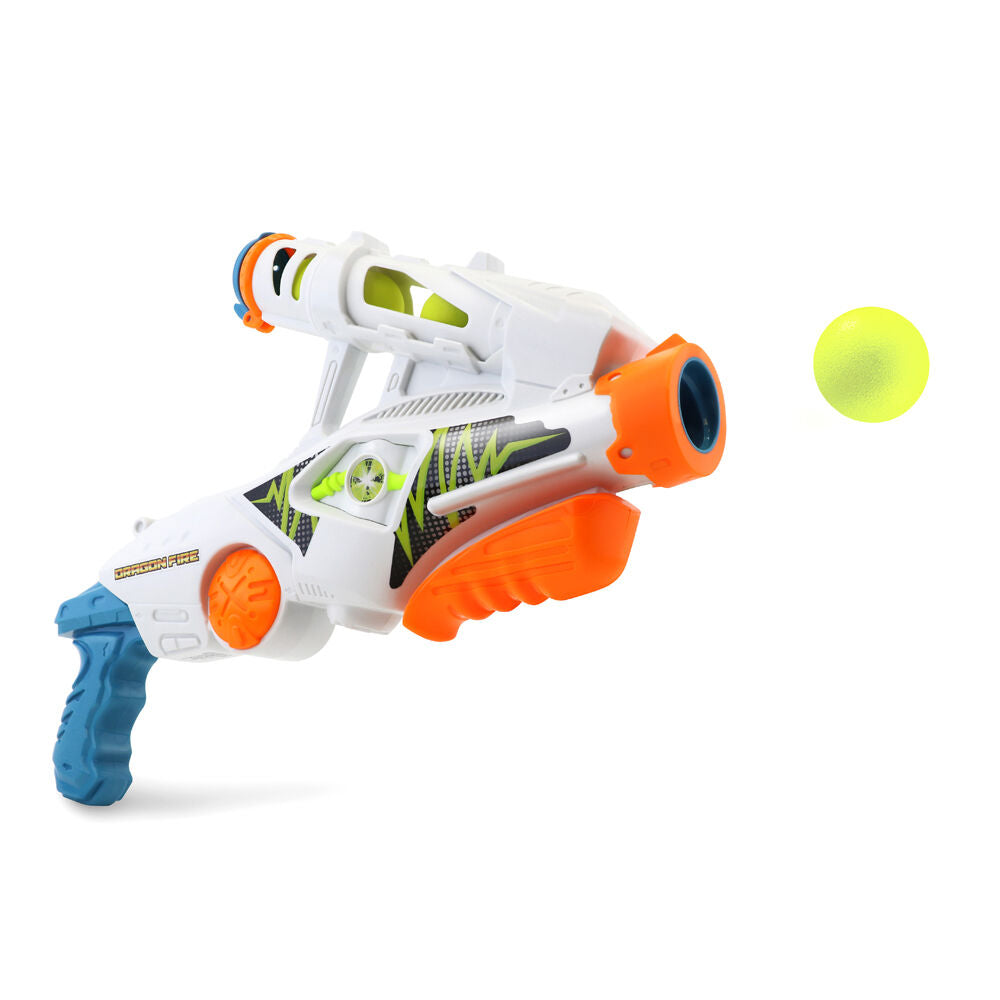 Ballist-X Dragon Fire Ball Blaster Kids Gun Outdoor Toy w/ 6 Foam Balls — image 2