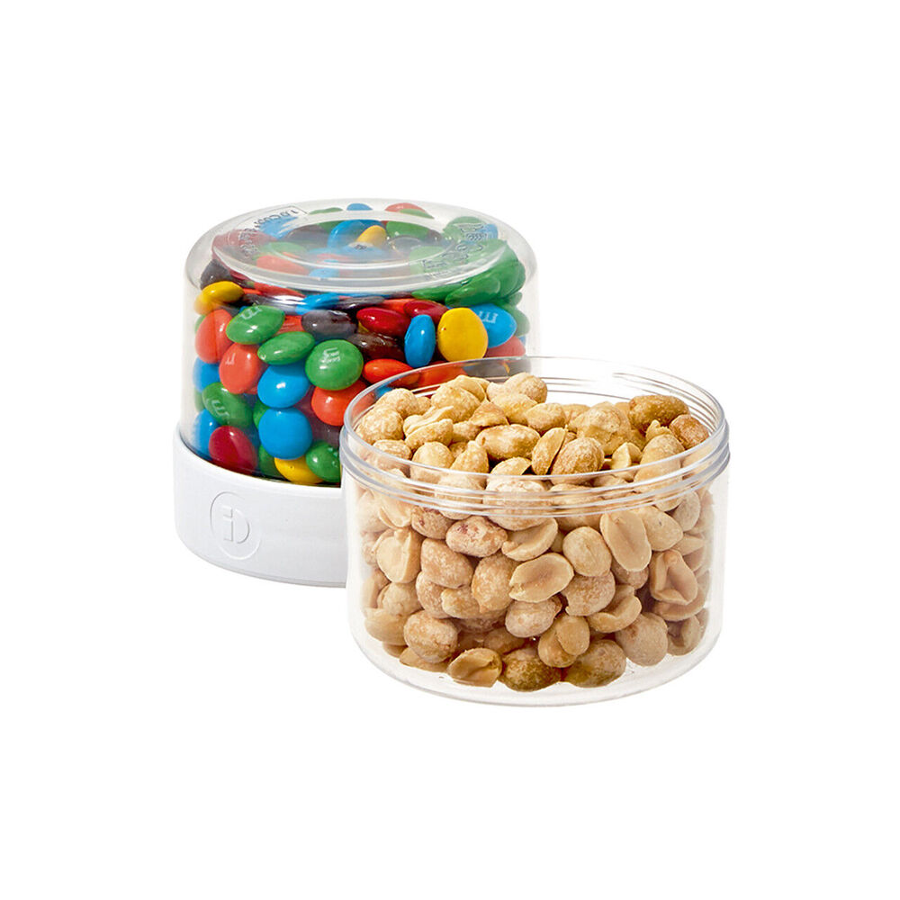 Idesign Fresh Stack N Snack Double Sided Pantry Food Container Clear Small — image 2
