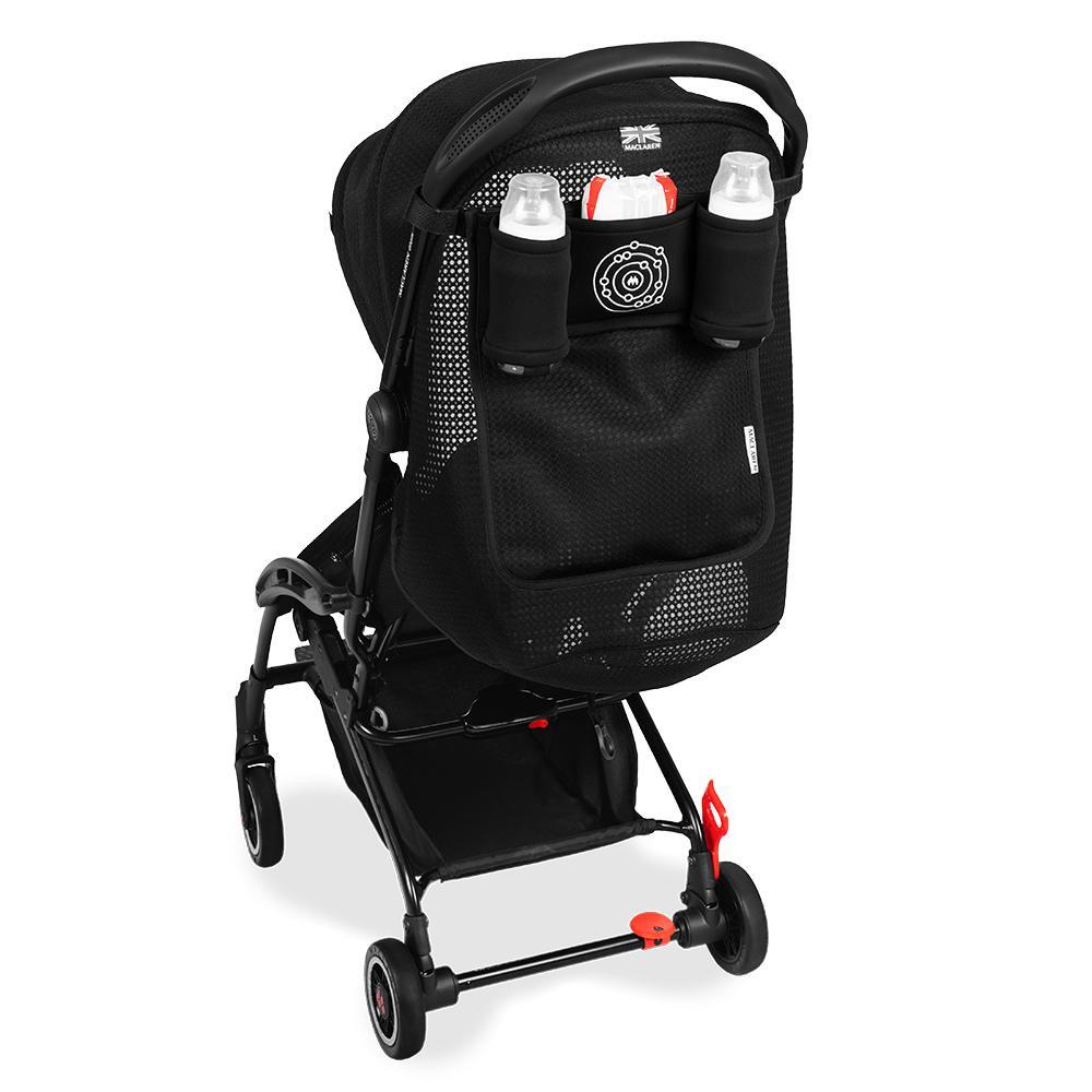 Maclaren Atom 37cm BLK Universal Organiser for Stroller Bottle Holders/Pouch 0m+ — image 2
