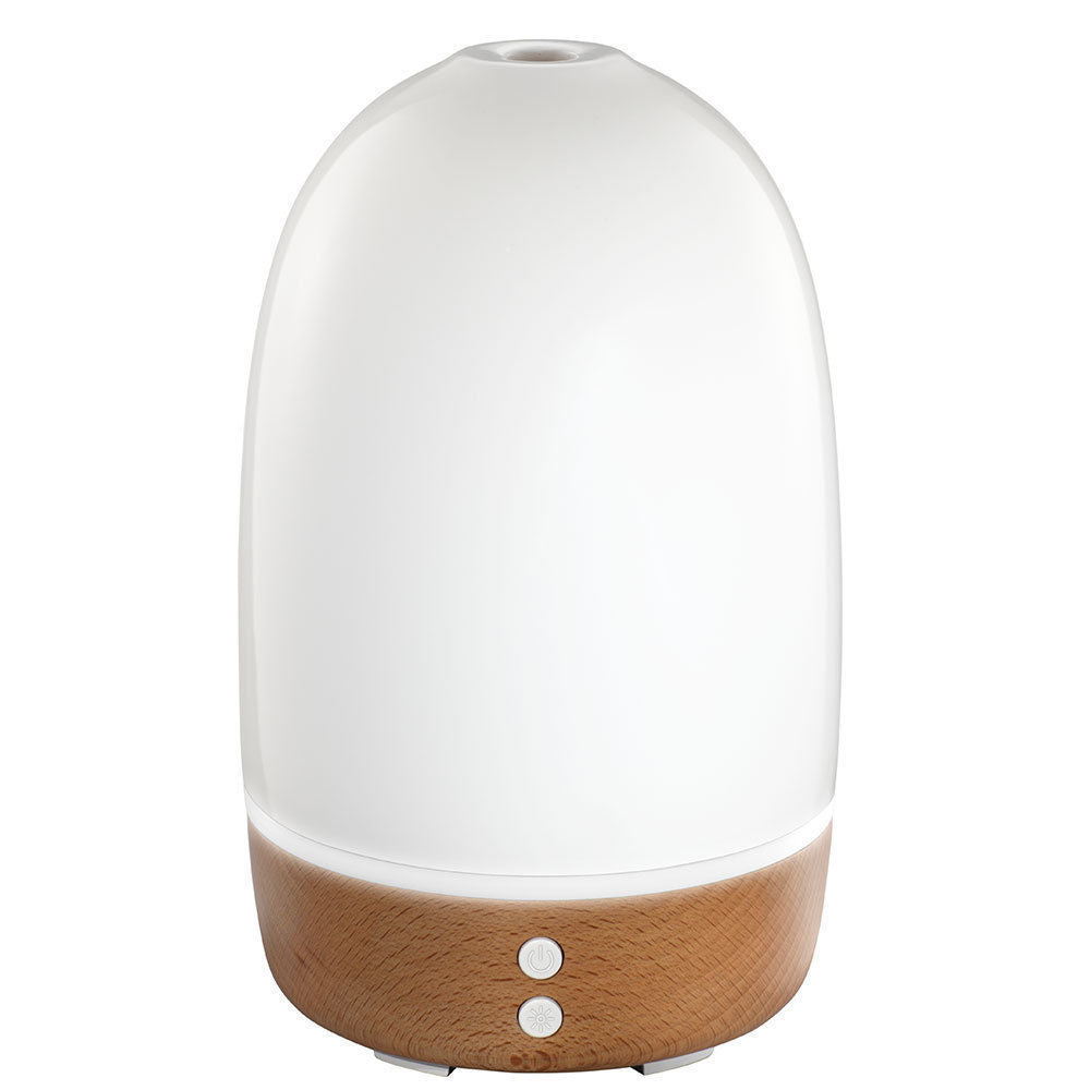 Homedics Ellia Thrive Aroma Oil Diffuser Humidifying Aromatherapy White w/ Light — image 2