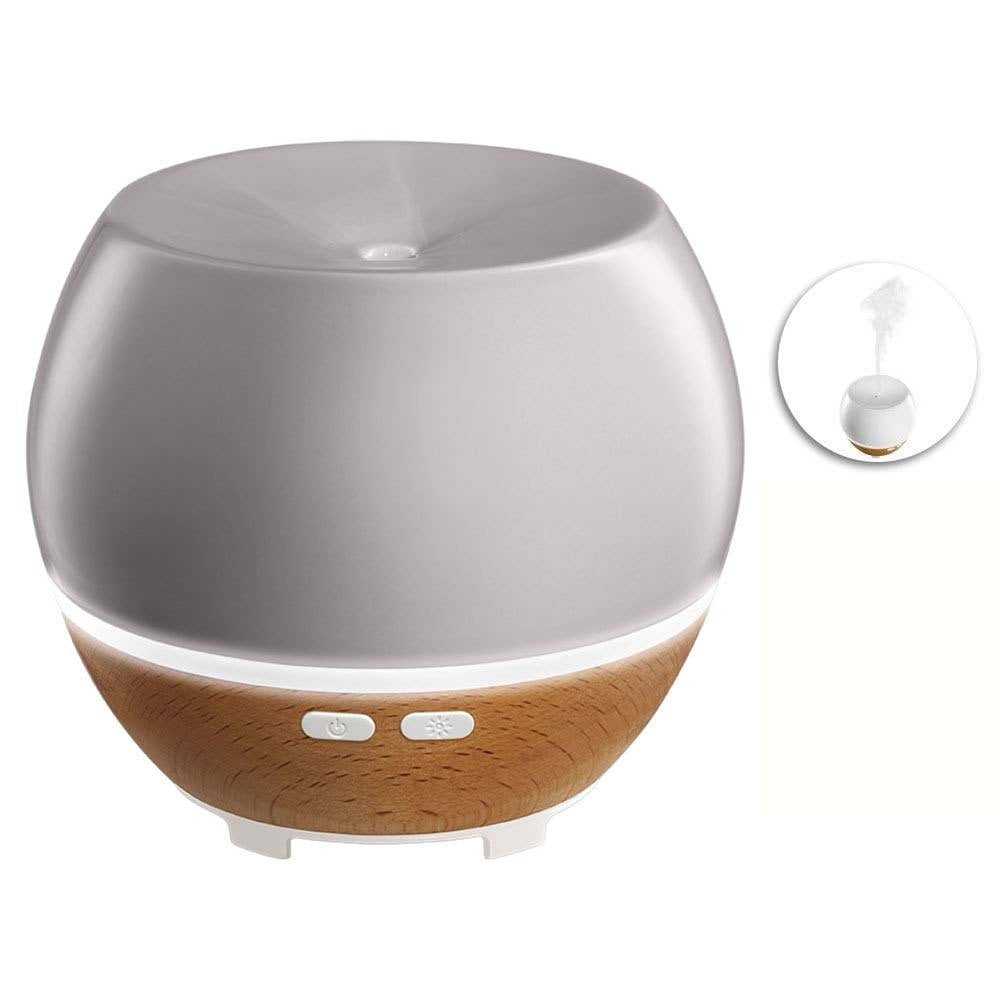 Homedics Ellia Grey Awaken Ultrasonic Light Essential Oil Diffuser Aromatherapy — image 2