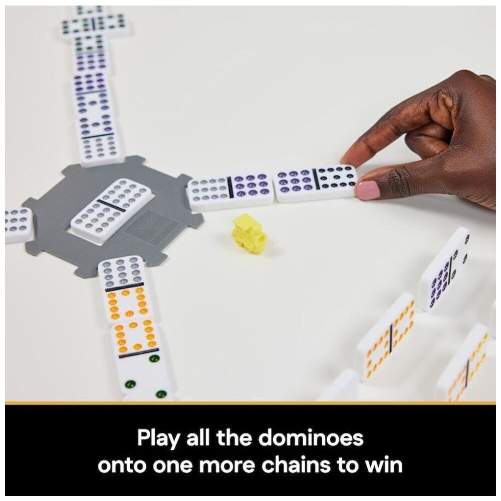 Cardinal Classics 2-8 Players 8y+ Mexican Train Dominoes Game w/Aluminum Case — image 5