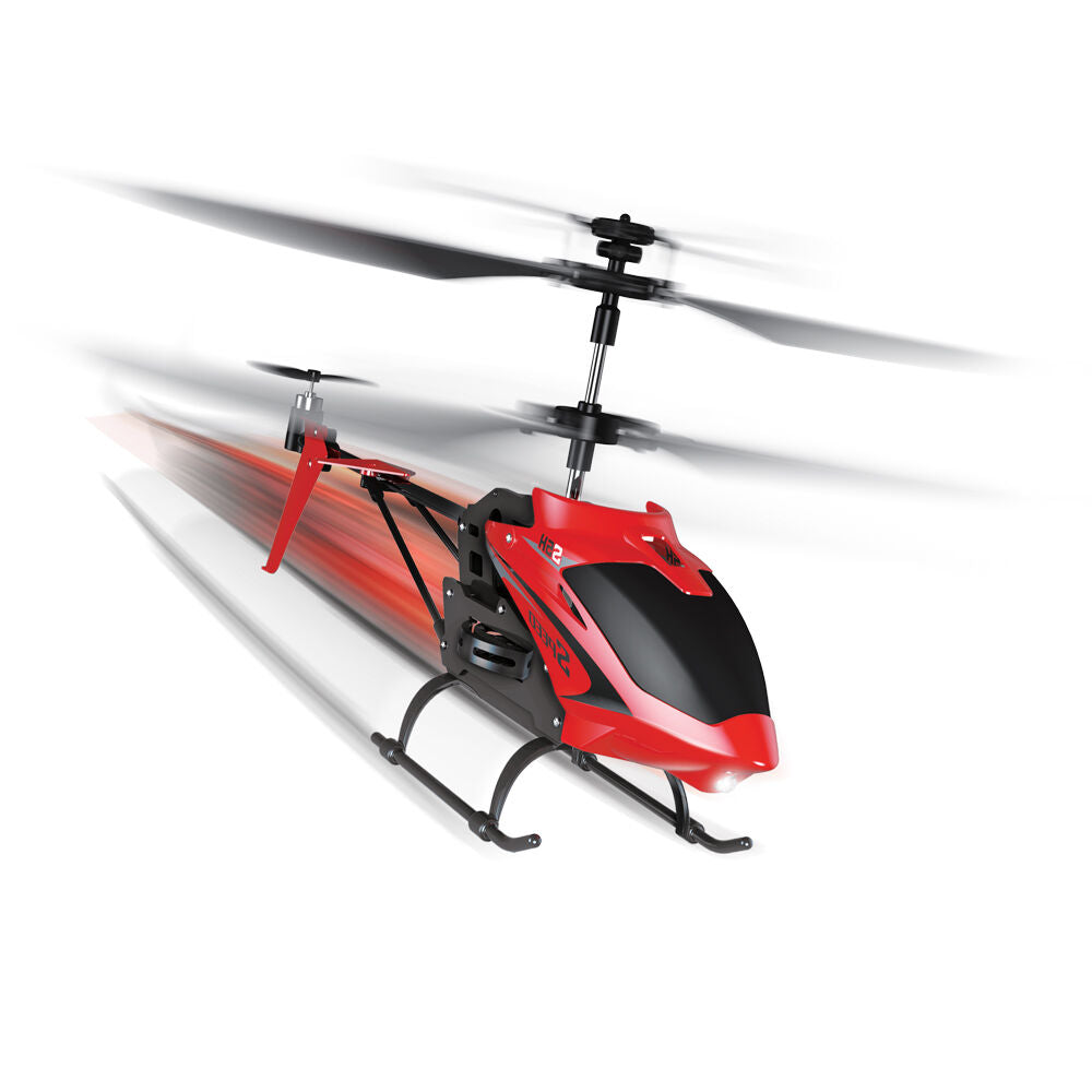 Revolt Remote Control Airwolf Helicopter w/ Auto Hover Kids RC Toy Red 8y+ — image 2