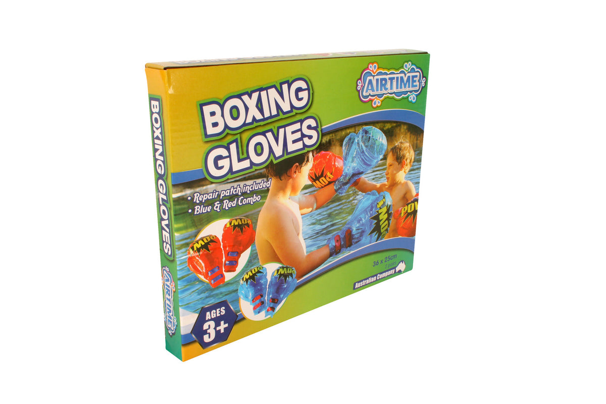 Airtime 36x25cm Boxing Glove Combo Inflatable 2 Pairs Pool/Beach Toy Red/Blue — image 3