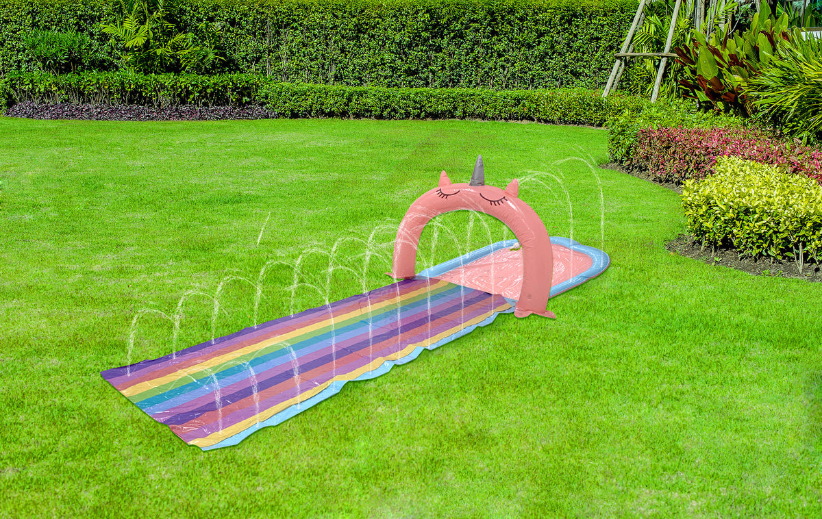 Airtime 400x105cm Unicorn Slip & Slide Toddler/Children Garden Summer Fun Toy — image 2