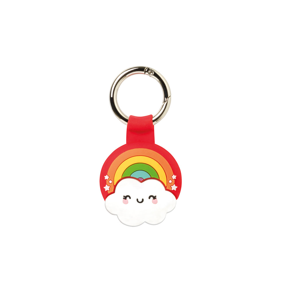 Legami Holder Key Ring Tracking Case Keyring Accessory For AirTag Rainbow
