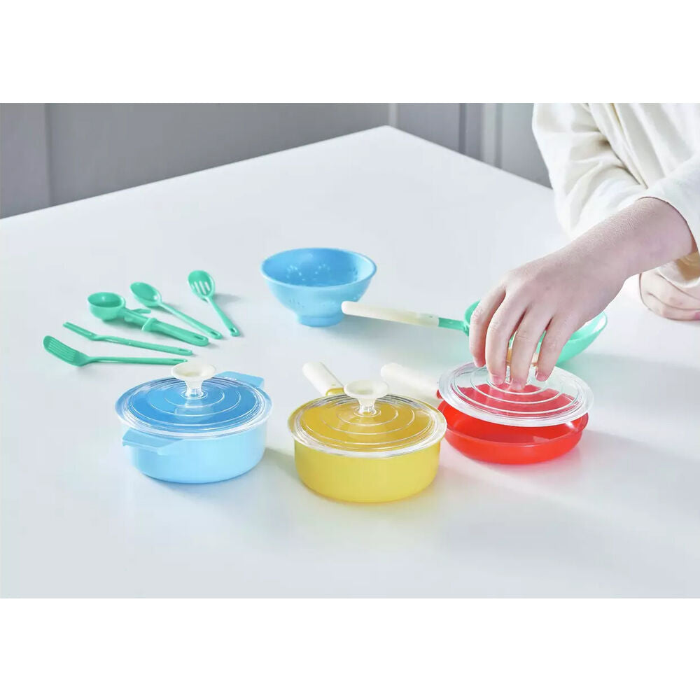 Casdon Kids Children 3y+ Pastel Pretend Play Kitchen Utensil Toy Pan Set — image 7