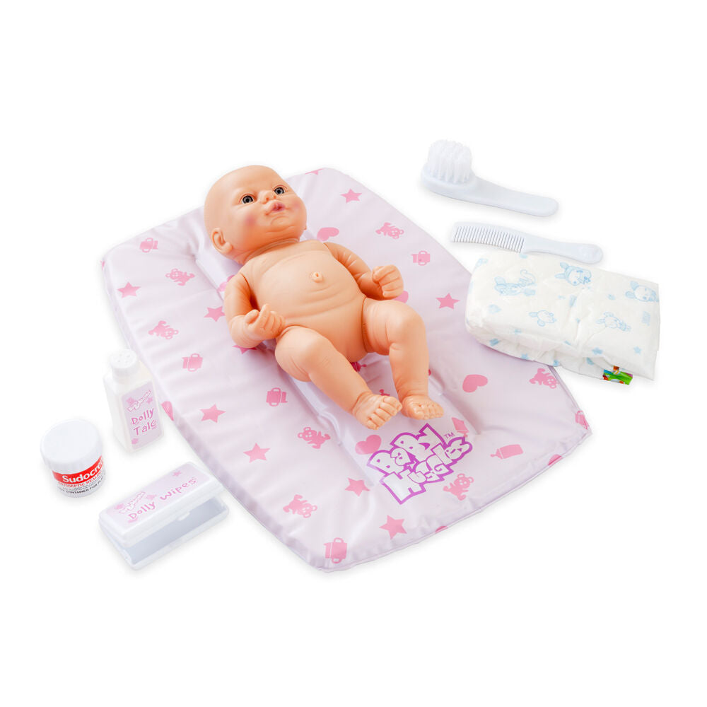 Casdon Kids 3y+ Pink Role-play Doll Care Toy Play Nappy Changing Mat Playset — image 2