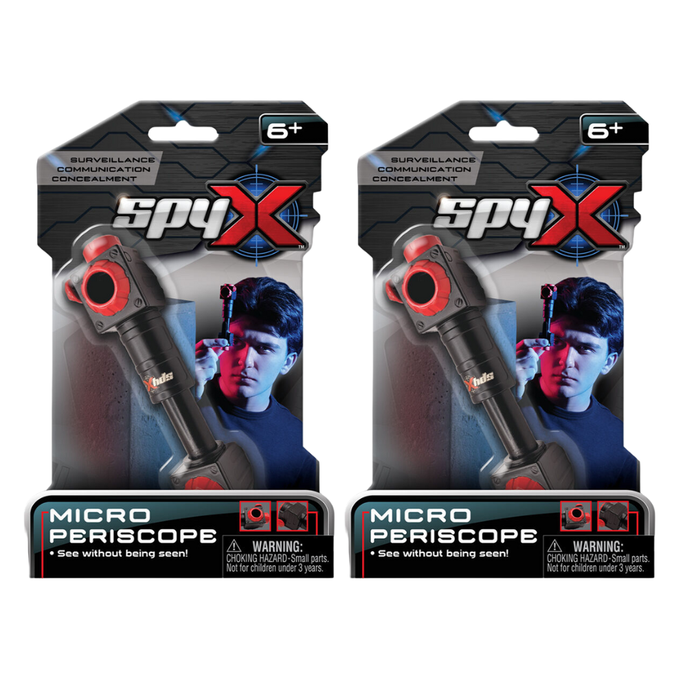 Spyx Micro Periscope Surveillance Kids/Children Toddler Pretend Spy Toy 5y+ (2 Pack)