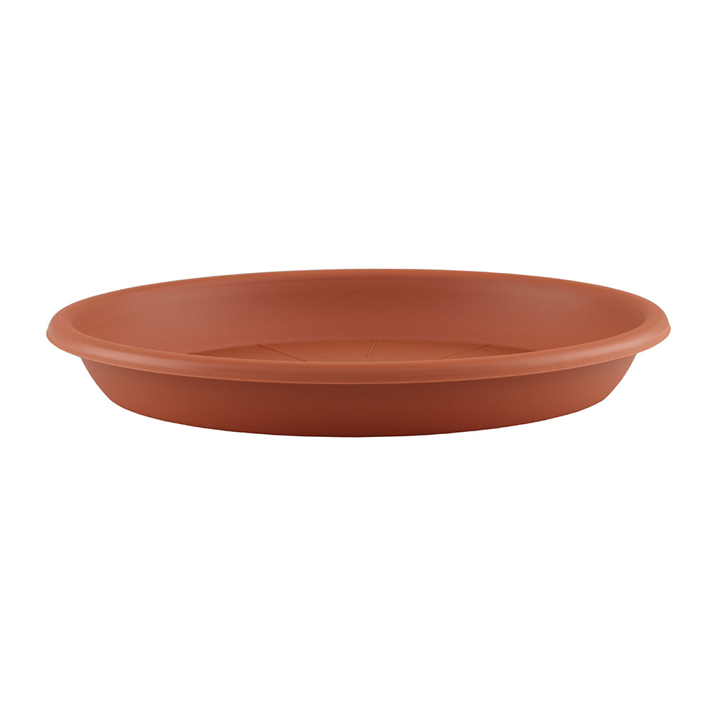Artevasi Round Plastic Indoor/Outdoor Plant Saucer For Pot 26x3.3cm Terracotta