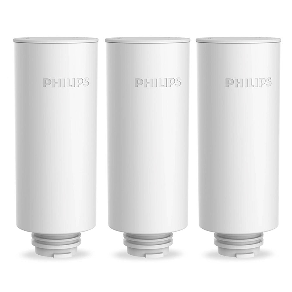 Philips Micro X-Clean Instant Filter Catridge f/Powered Pitcher Water/Hydrate (3 Pack)