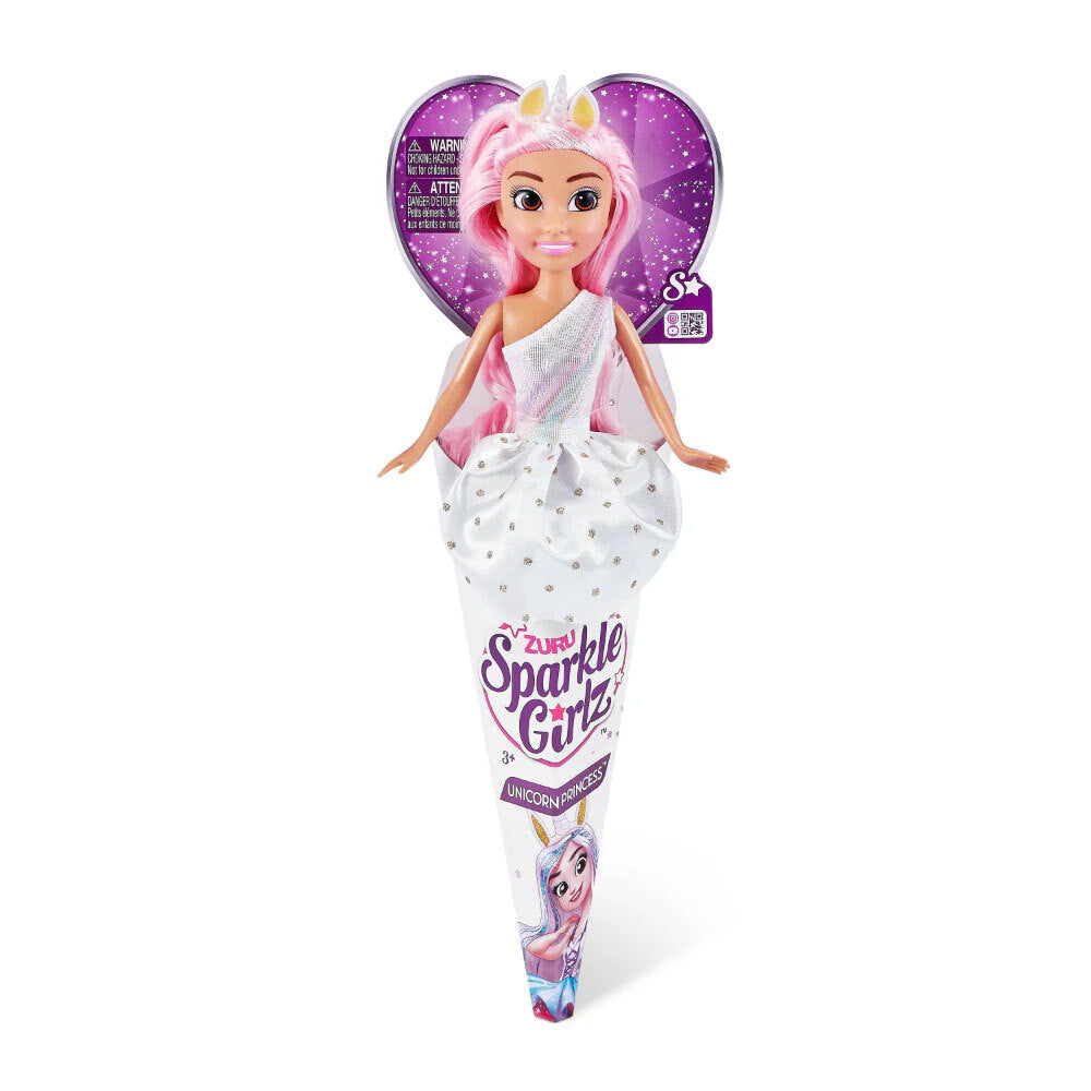 Zuru Sparkle Girlz 10.5'' Unicorn Princess Doll Toy Kids Fashion Assorted 3+