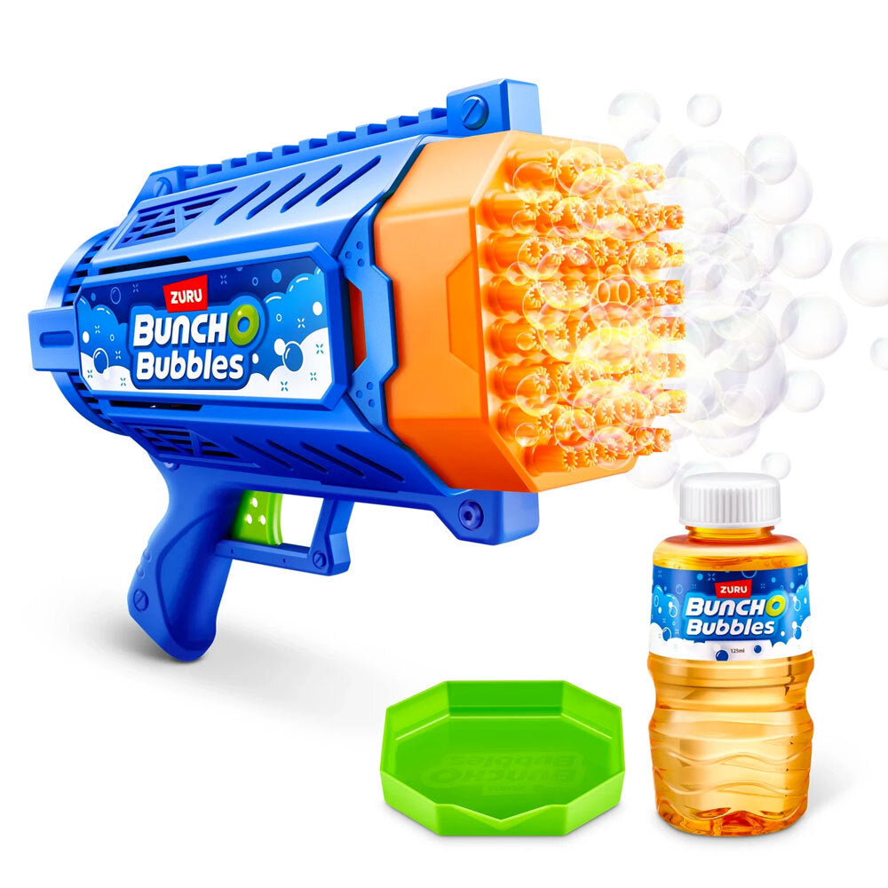 Zuru Bunch O Bubbles Motorised Gun Blaster Kids/Childrens Toy - Medium 3+