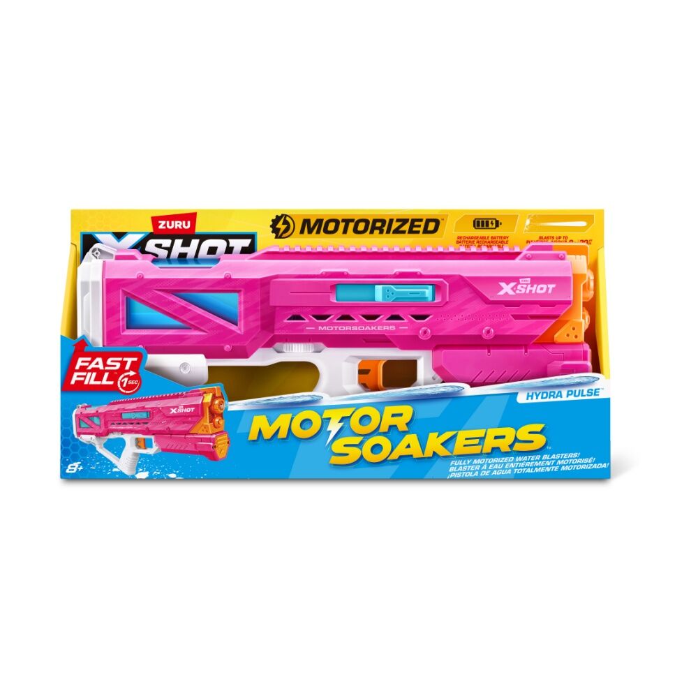 Zuru Xshot Fast Fill Motor Soakers Hydra Pulse Water Gun Children/Kids - 8y+