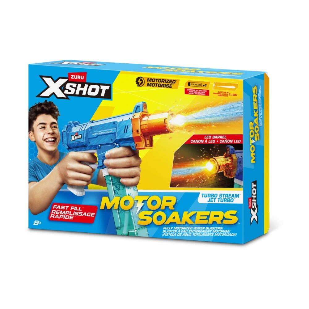 Zuru Xshot Fast Fill Motor Soakers Turbo Stream Water Gun Children/Kids - 5y+ — image 5