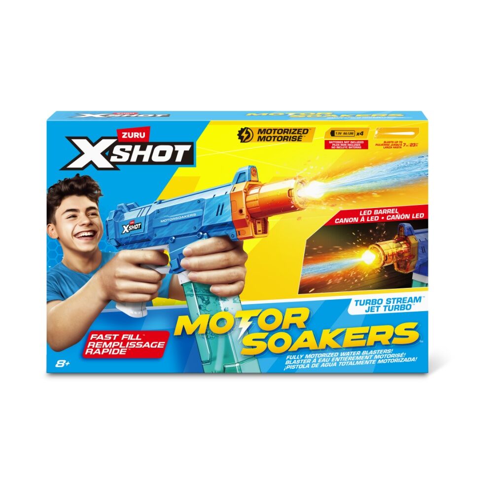 Zuru Xshot Fast Fill Motor Soakers Turbo Stream Water Gun Children/Kids - 5y+ — image 4