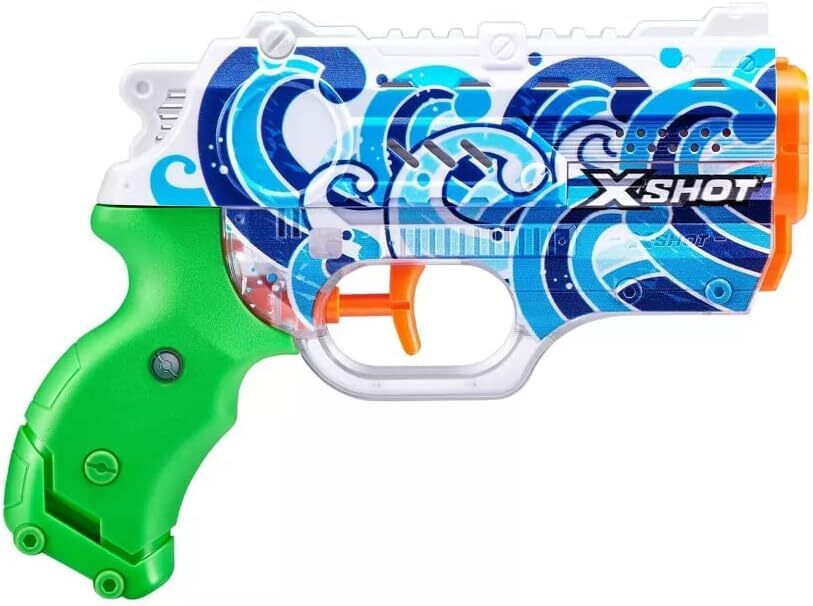 Zuru Xshot Fast Fill Skins Nano Water Gun Kids Toy Beach Fun Outdoor Play 5+