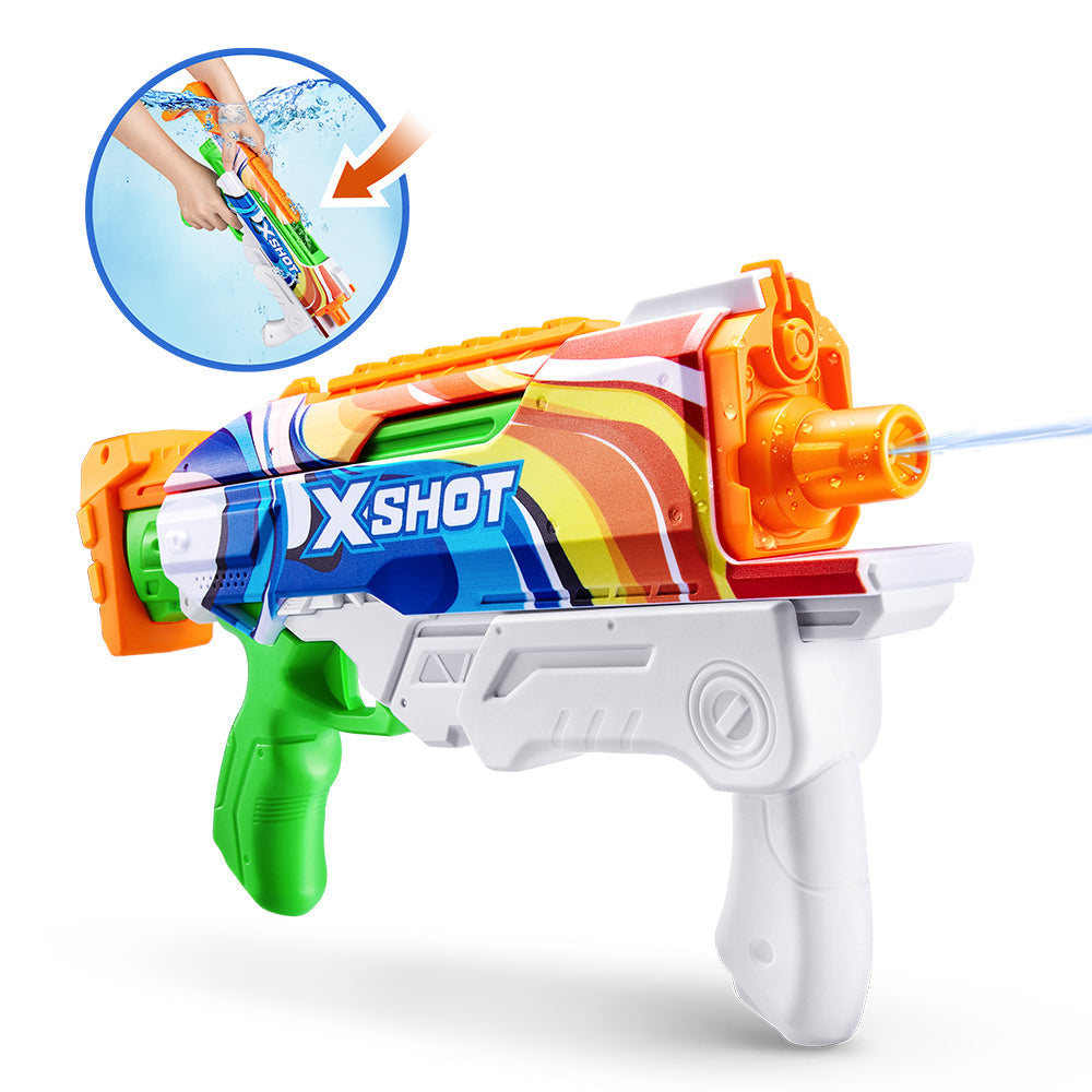 Zuru X-Shot Fast Fill Skins Water Gun Hyperload Kids/Children Toy 5+ Assorted — image 3