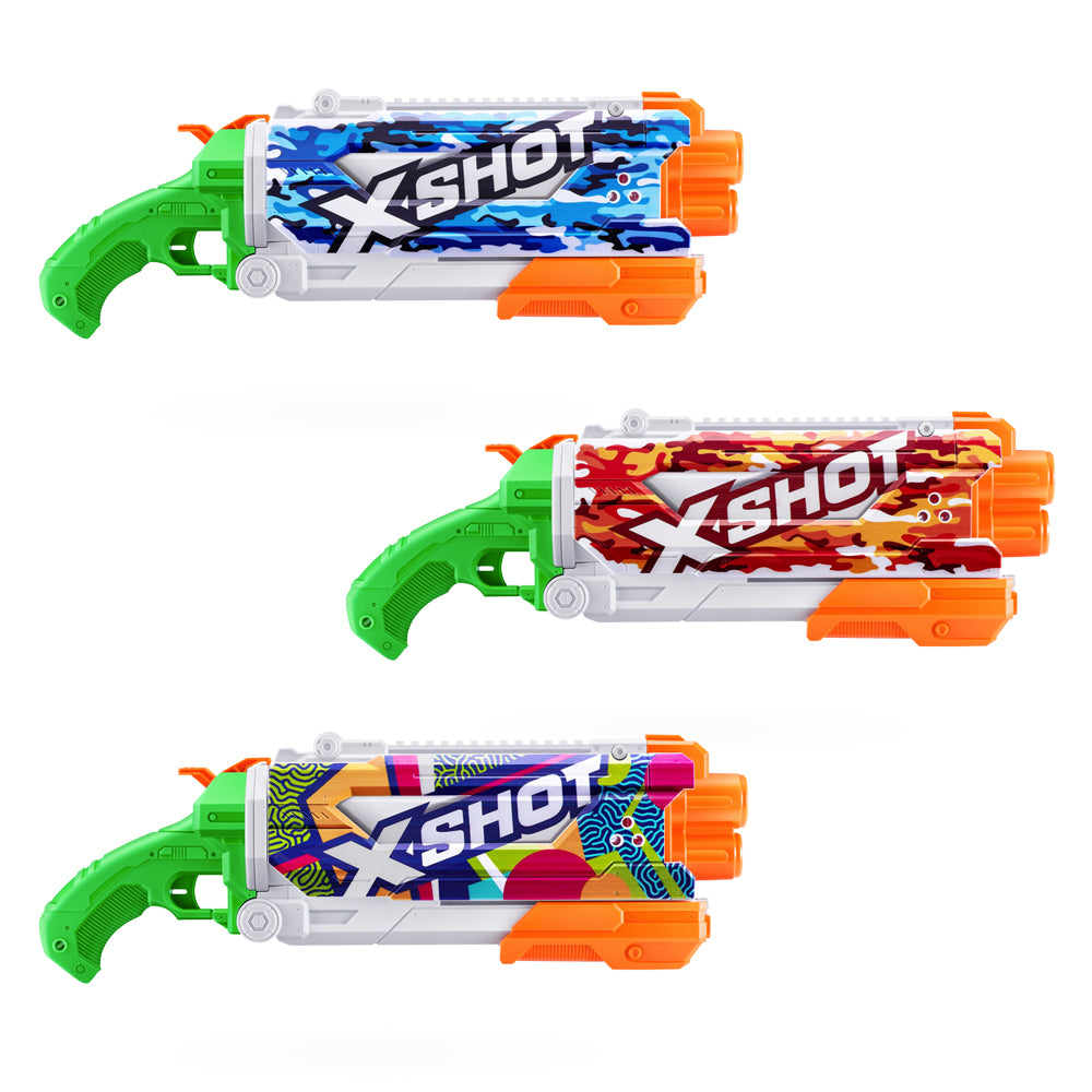 Zuru X-Shot Fast Fill Skins Water Gun Pump Action Kids/Children Toy Assorted 5+ — image 9