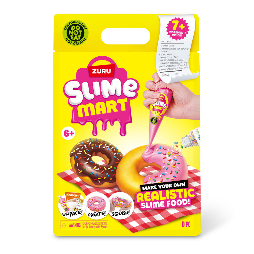 Zuru Kids Modelling Clay Slime Mart - Small Shopping Bag Series 1 Donut