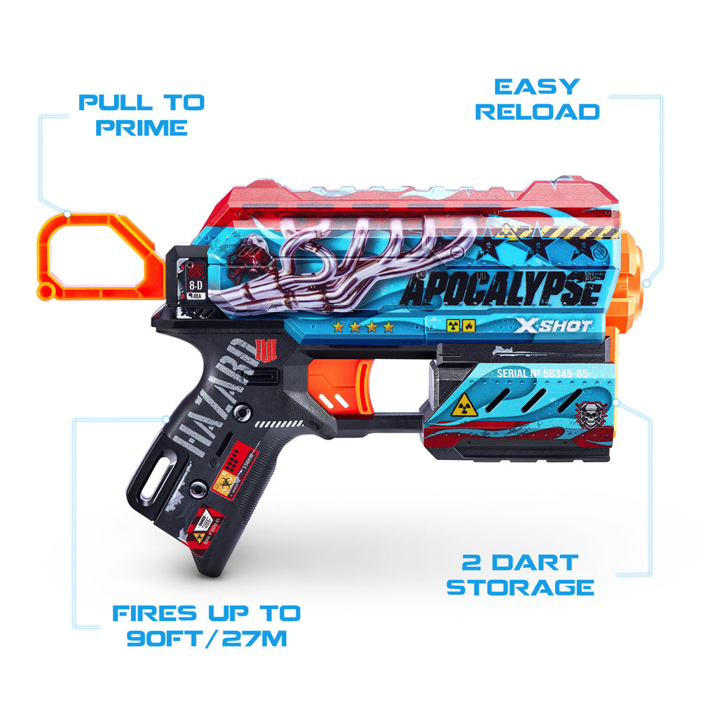 Zuru X-Shot Skins Flux Blaster Gun w/ 8 Darts Kids/Children Toy Assorted 8+ — image 10