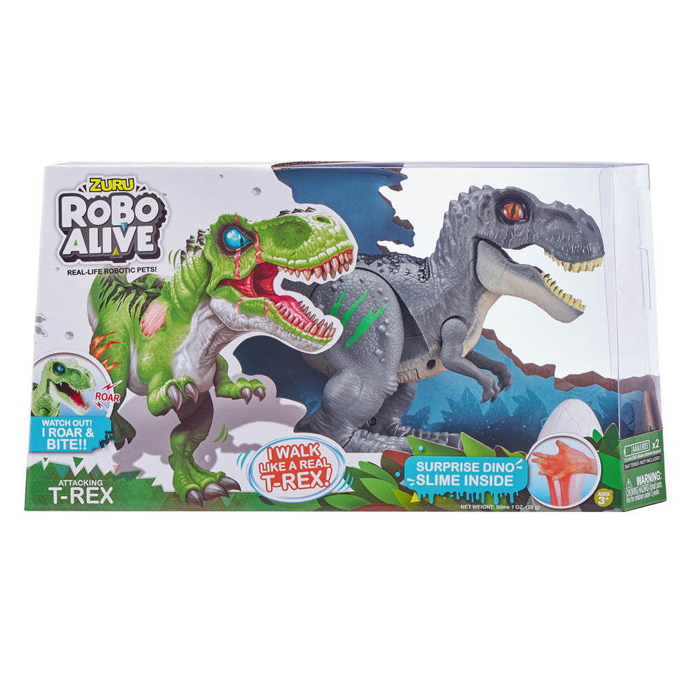 Zuru Robo Alive Robotic T-Rex w/Slime Kids/Children Dinosaur Toy Assorted 3+ — image 2