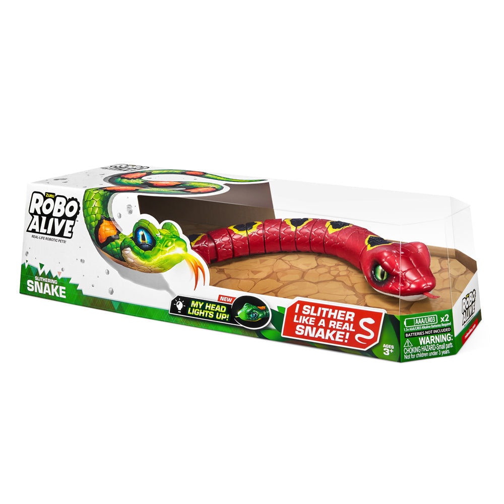 Zuru Robo Alive Robotic Snake Light Up Kids/Children Slithering Toy Assorted 3+ — image 4