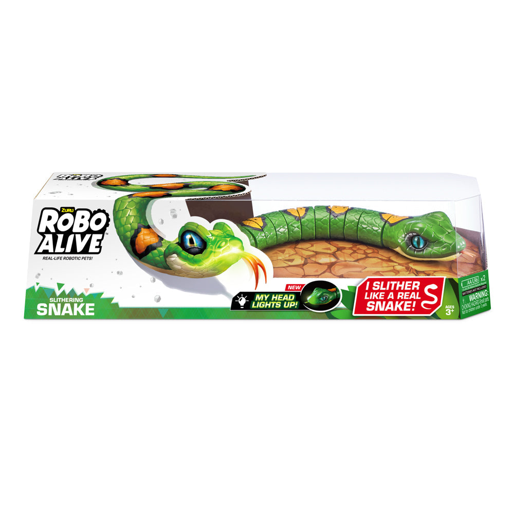 Zuru Robo Alive Robotic Snake Light Up Kids/Children Slithering Toy Assorted 3+ — image 2
