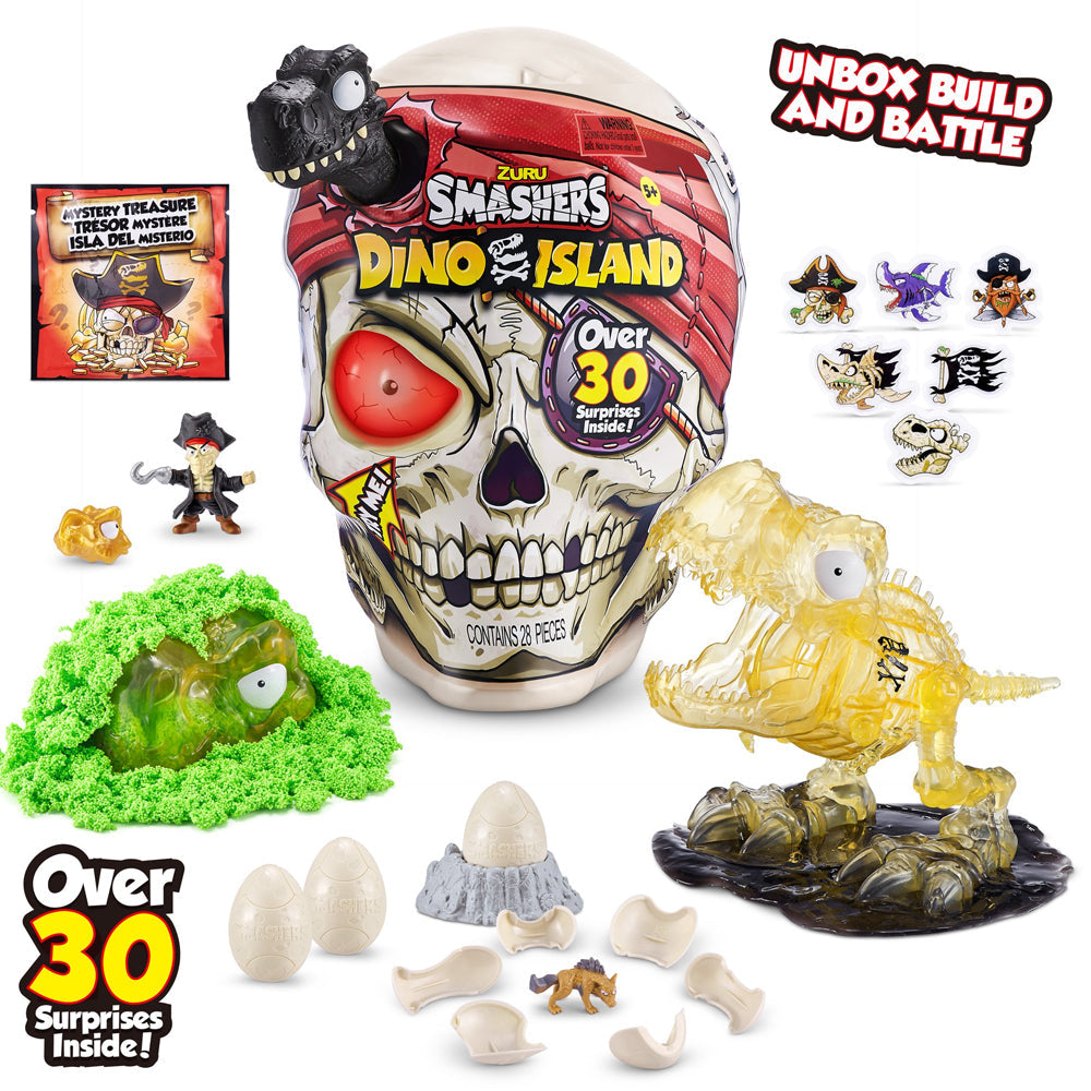 Zuru Smashers 30cm Dino Island Giant Skull Assorted Kids/Children Toy 5y+ — image 3