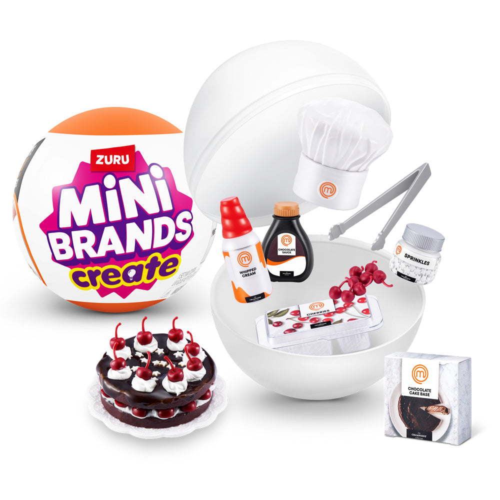 Zuru Mini Brands Create Master Chef Series 1 Kids Food/Dessert Toy Assorted 6y+ — image 2